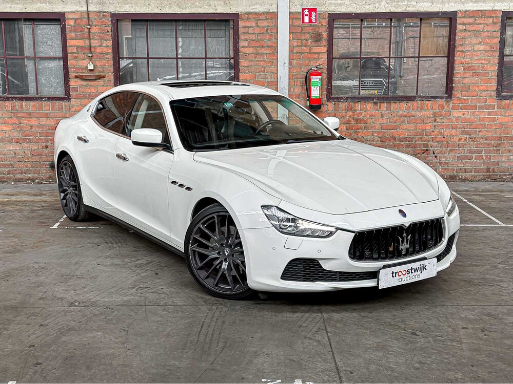 Maserati Ghibli 3.0 V6 D 275pk 2015 (Origineel-NL), HF-346-H