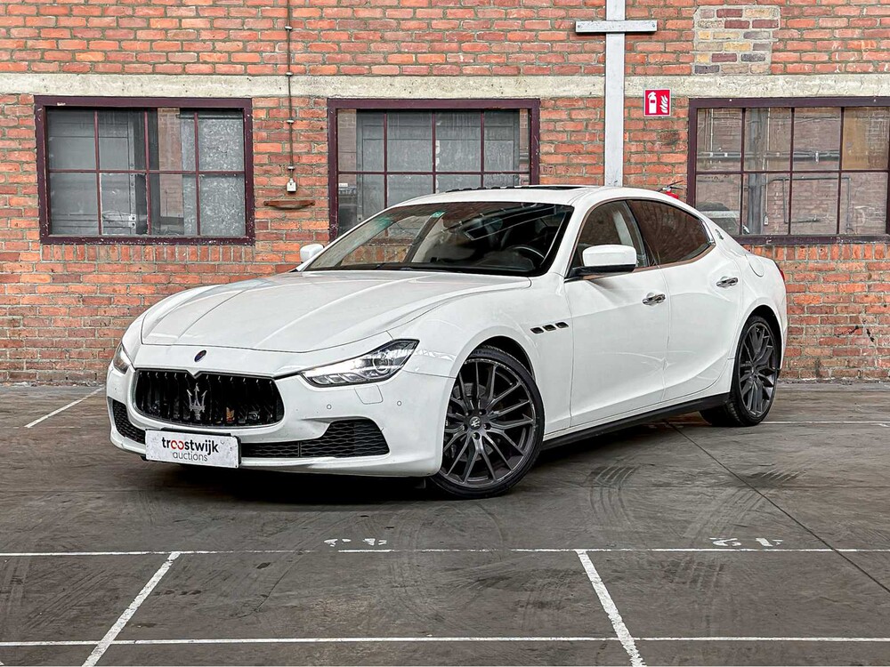 Maserati Ghibli 3.0 V6 D 275pk 2015 (Origineel-NL), HF-346-H