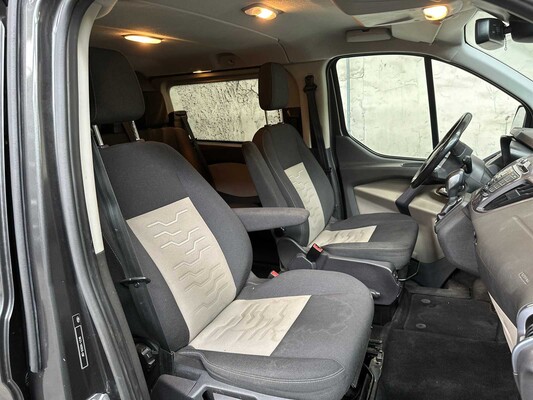 Ford Transit Custom 290 2.0 TDCI L2H1LDC dubbele cabine 170pk 2017, V-477-HZ