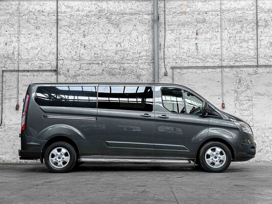 Ford Transit Custom 290 2.0 TDCI L2H1LDC dubbele cabine 170pk 2017, V-477-HZ