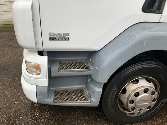 DAF FA LF 55.220 Vrachtwagen met open laadvloer 805x250cm (2007), 36-BKX-7