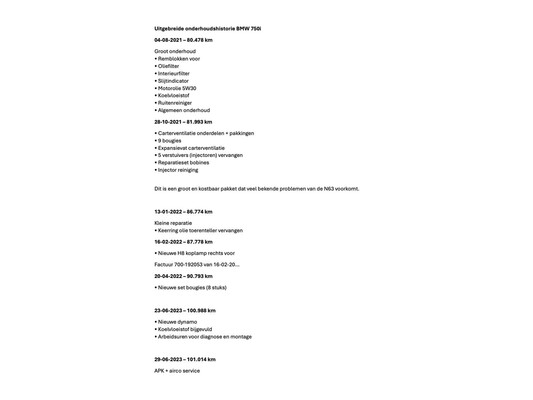 BMW 750i xDrive High 4.4 V8 Executive 408pk 2010 7-Serie, L-524-ZV