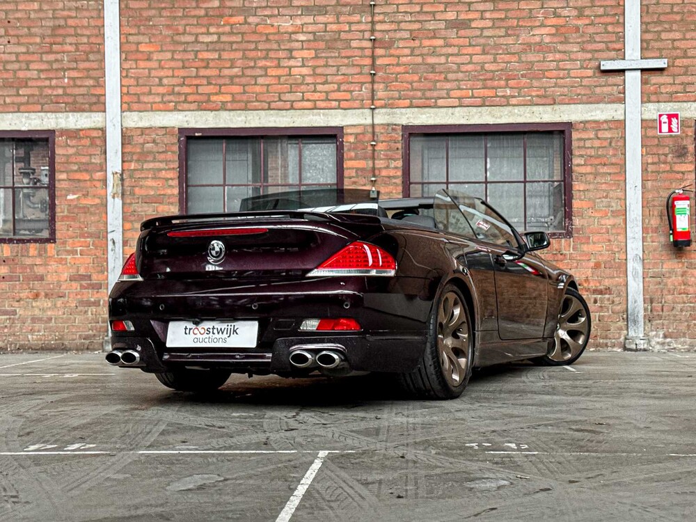 BMW 650i Cabriolet 4,8 V8 6er Serie 367 PS 2006