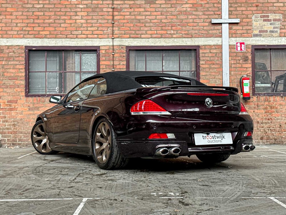 BMW 650i Cabriolet 4,8 V8 6er Serie 367 PS 2006