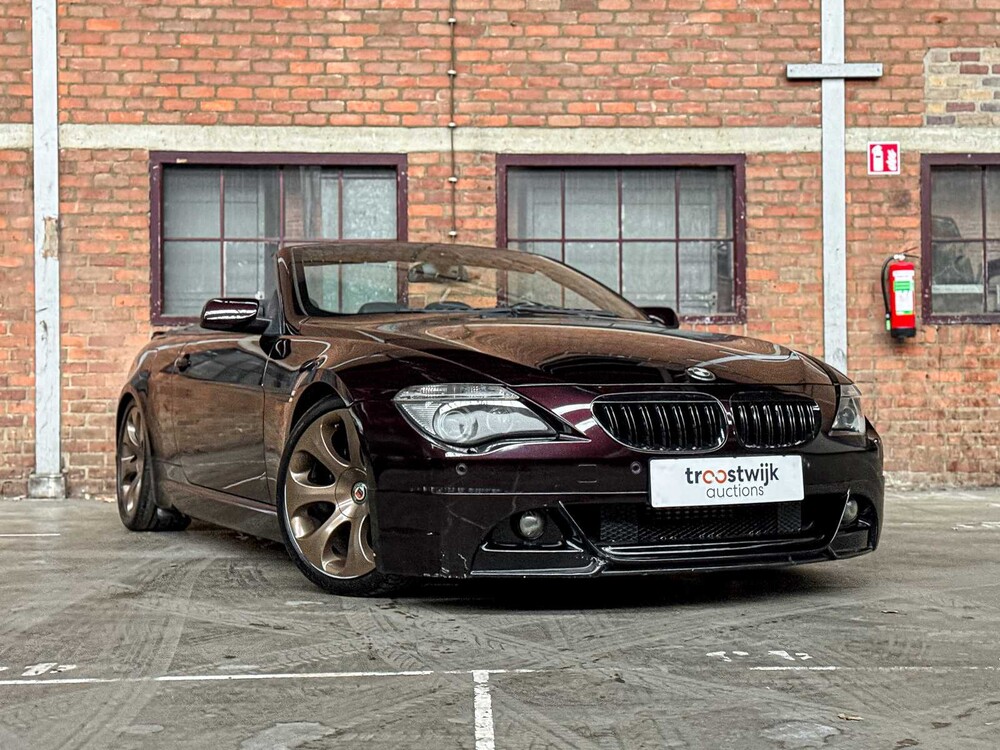 BMW 650i Cabriolet 4,8 V8 6er Serie 367 PS 2006