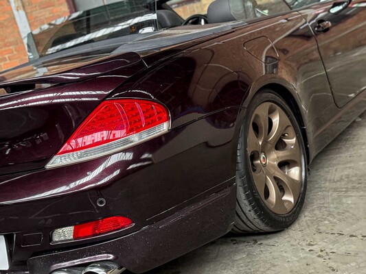 BMW 650i Cabrio 4.8 V8 6-serie 367pk 2006