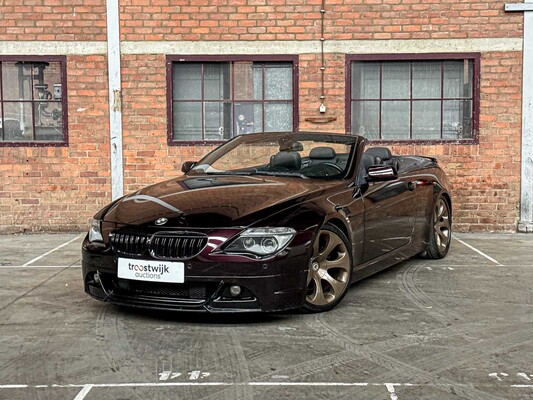BMW 650i Cabrio 4.8 V8 6-serie 367pk 2006