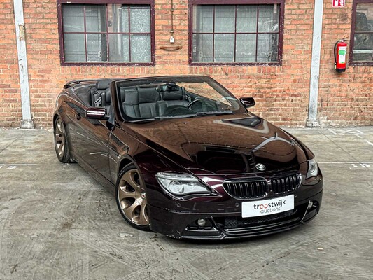 BMW 650i Cabrio 4.8 V8 6-serie 367pk 2006