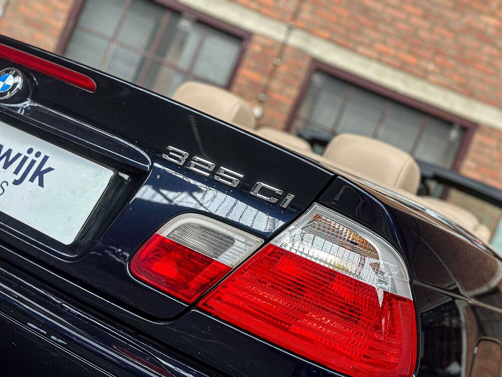 BMW 325Ci Executive 192 PS 2002 (Original-NL) 3er Cabriolet, 11-JP-PG