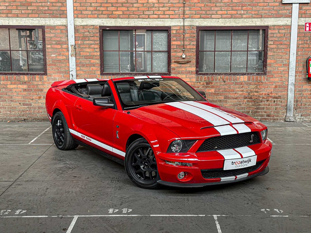 Ford Mustang Shelby GT500 5,0 V8 506 PS 2010 Cabrio, XS-652-P