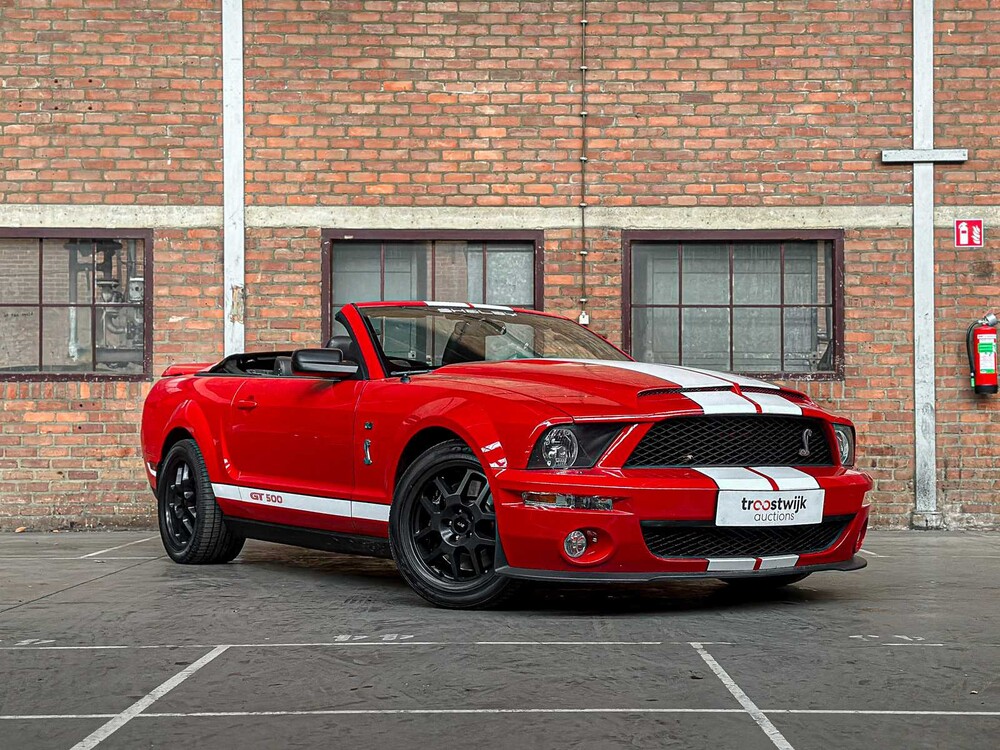 Ford Mustang Shelby GT500 5,0 V8 506 PS 2010 Cabrio, XS-652-P