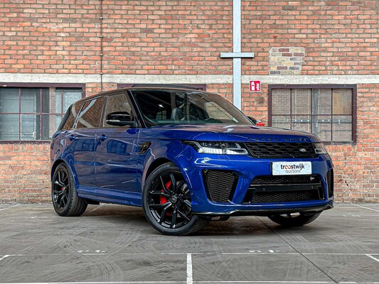 Land Rover Range Rover Sport SVR 5.0 V8 Supercharged FACELIFT 575pk 2018, L-593-LD