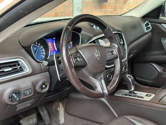 Maserati Ghibli 3.0 V6 D 275pk 2015 (Origineel-NL), HF-346-H