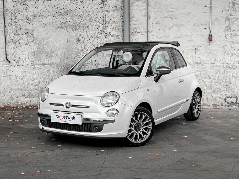 Fiat 500 C 1.2 Lounge 69PS 2010 -Automatik-, 54-NBT-1