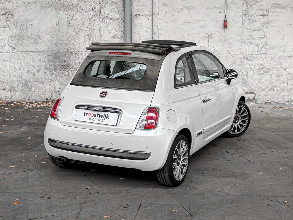 Fiat 500 C 1.2 Lounge 69PS 2010 -Automatik-, 54-NBT-1