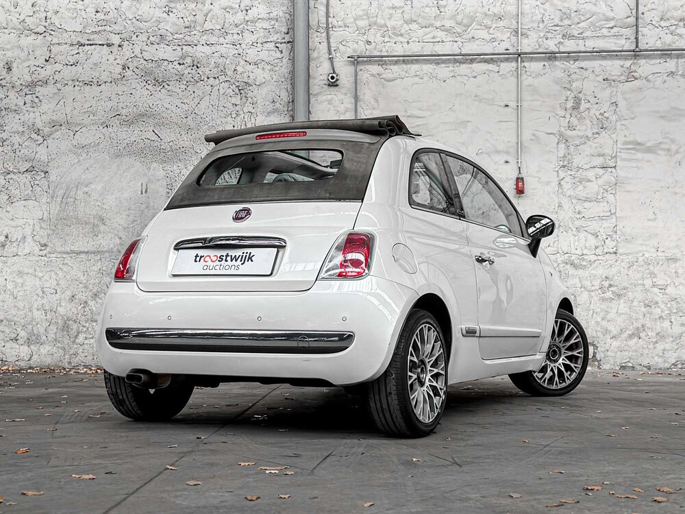 Fiat 500 C 1.2 Lounge 69PS 2010 -Automatik-, 54-NBT-1