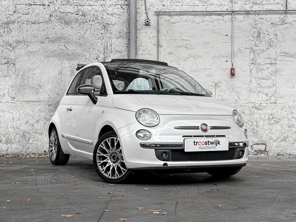 Fiat 500 C 1.2 Lounge 69PS 2010 -Automatik-, 54-NBT-1