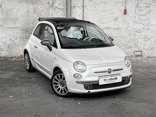 Fiat 500 C 1.2 Lounge 69PK 2010, 54-NBT-1