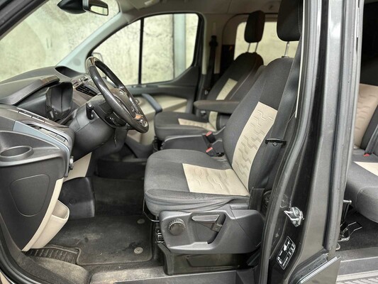 Ford Transit Custom 290 2.0 TDCI L2H1LDC dubbele cabine 170pk 2017, V-477-HZ