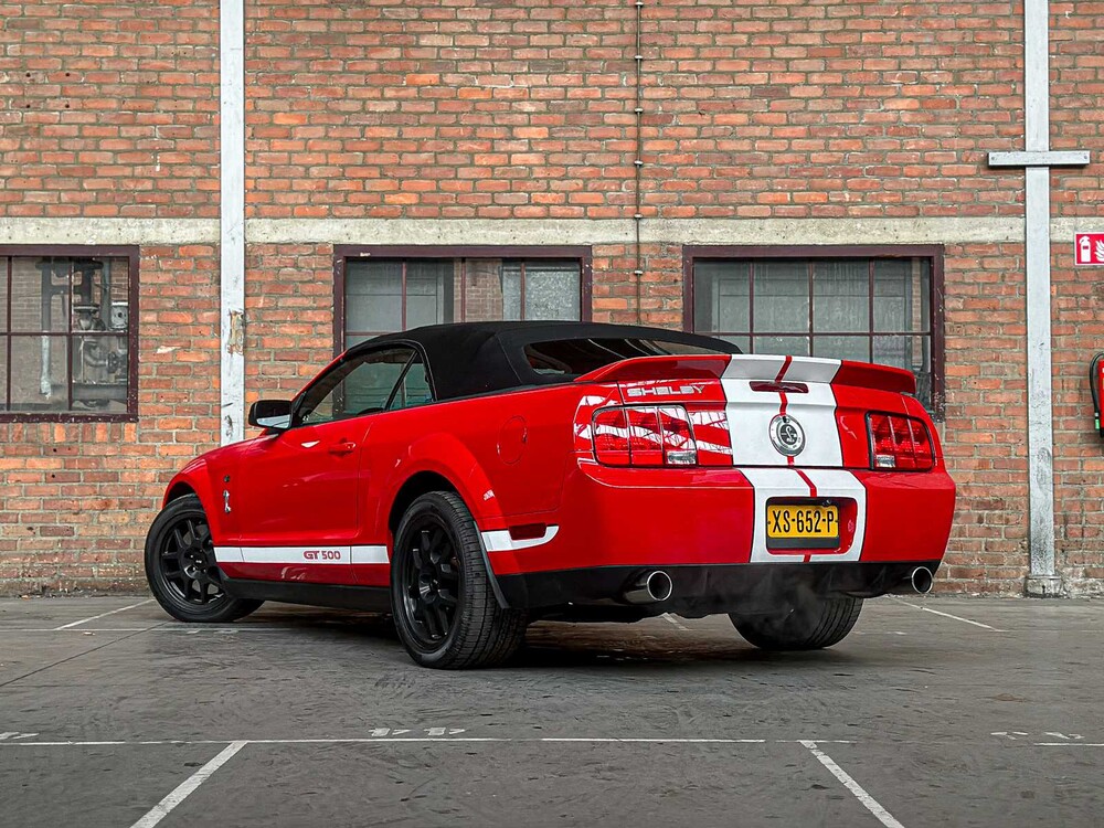 Ford Mustang Shelby GT500 5.0 V8 506pk 2010 Convertible, XS-652-P