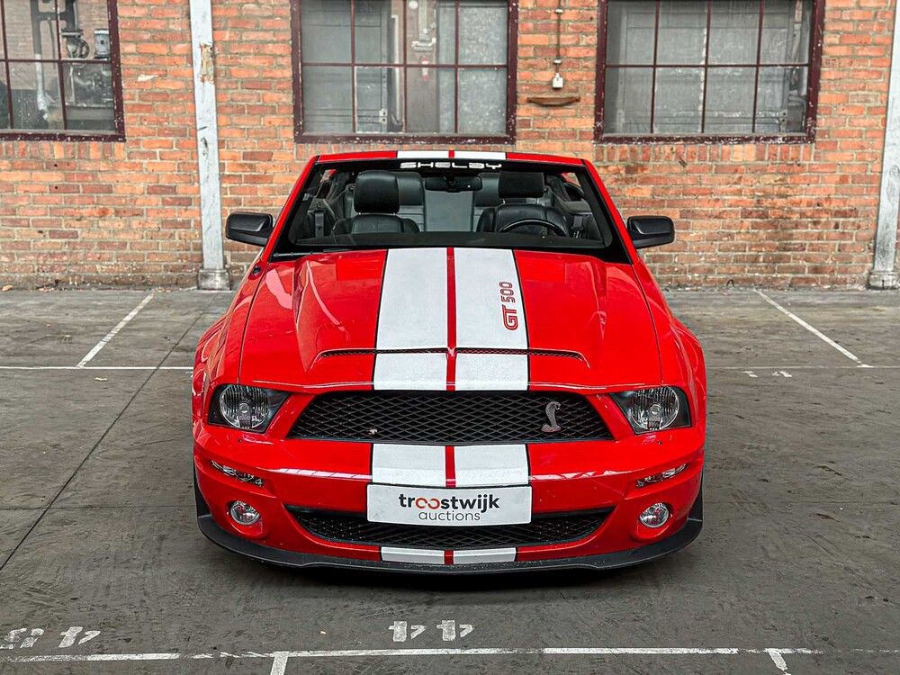 Ford Mustang Shelby GT500 5.0 V8 506pk 2010 Convertible, XS-652-P