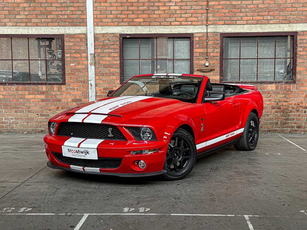 Ford Mustang Shelby GT500 5.0 V8 506pk 2010 Convertible, XS-652-P