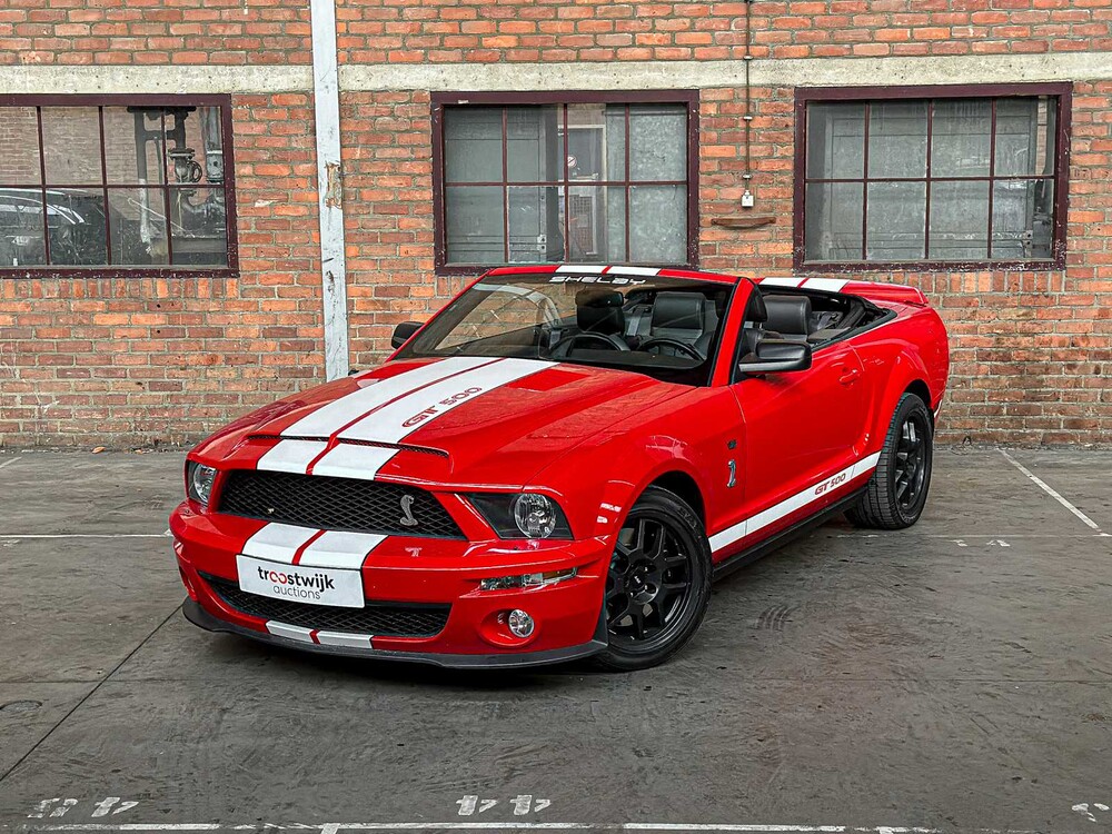 Ford Mustang Shelby GT500 5.0 V8 506hp 2010 Convertible, XS-652-P