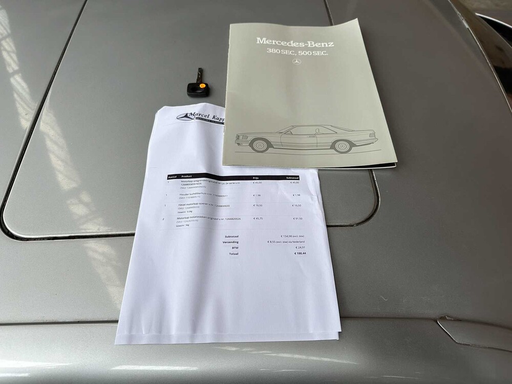 Mercedes-Benz 500 SEC 5.0 V8 245 PS 1985 W126