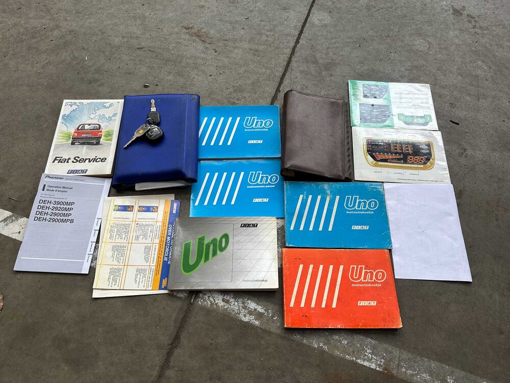 Fiat Uno 1.0 45 i.e.kat. 45pk 1989 (Origineel-NL), XJ-46-XS