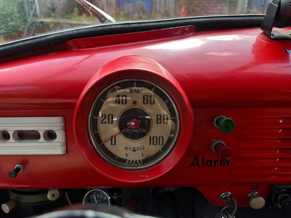 Opel Blitz 1.75 T BE Bolkop 2,5 L55-09590L Camper (Brandweerwagen) 1955, 61-TB-40