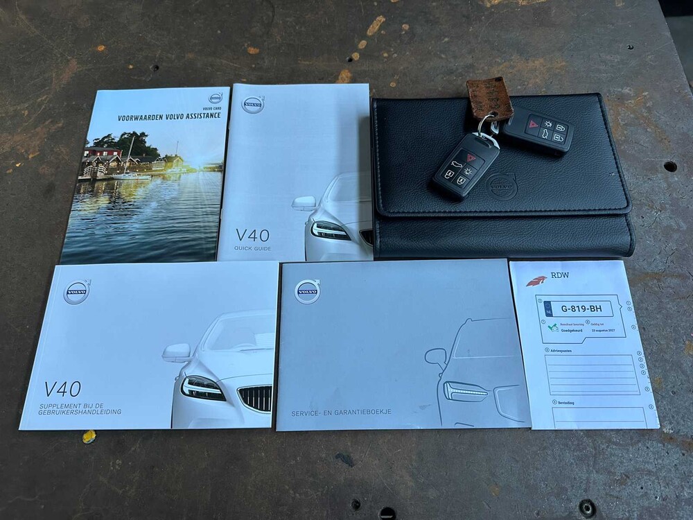 Volvo V40 1.5 T3 Polar+ Sport 152PK 2019, G-819-BH