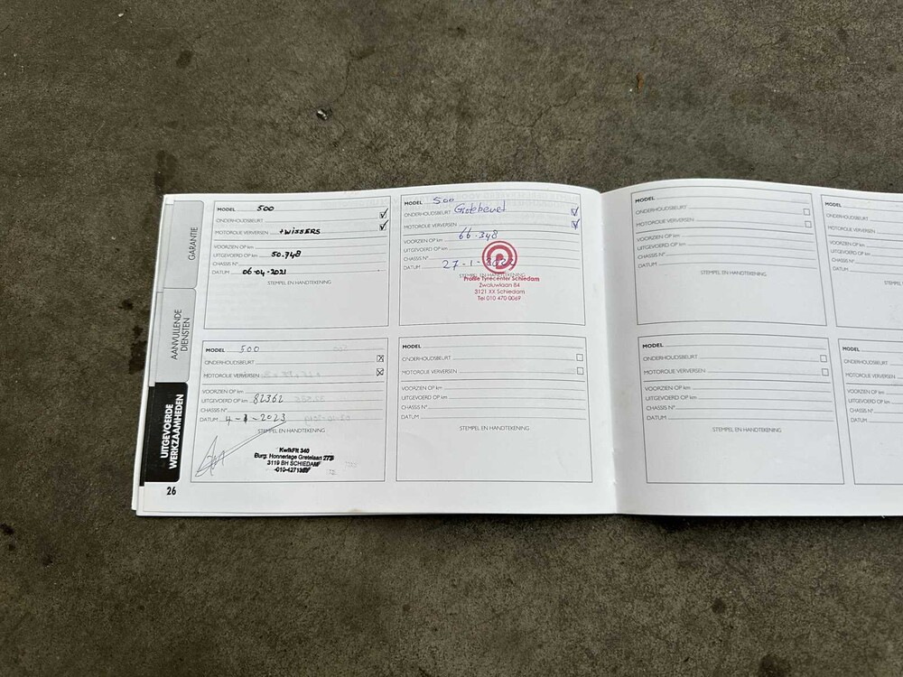 Fiat 500 0.9 TwinAir T Lounge 80PK 2017 (Origineel-NL), PT-404-N