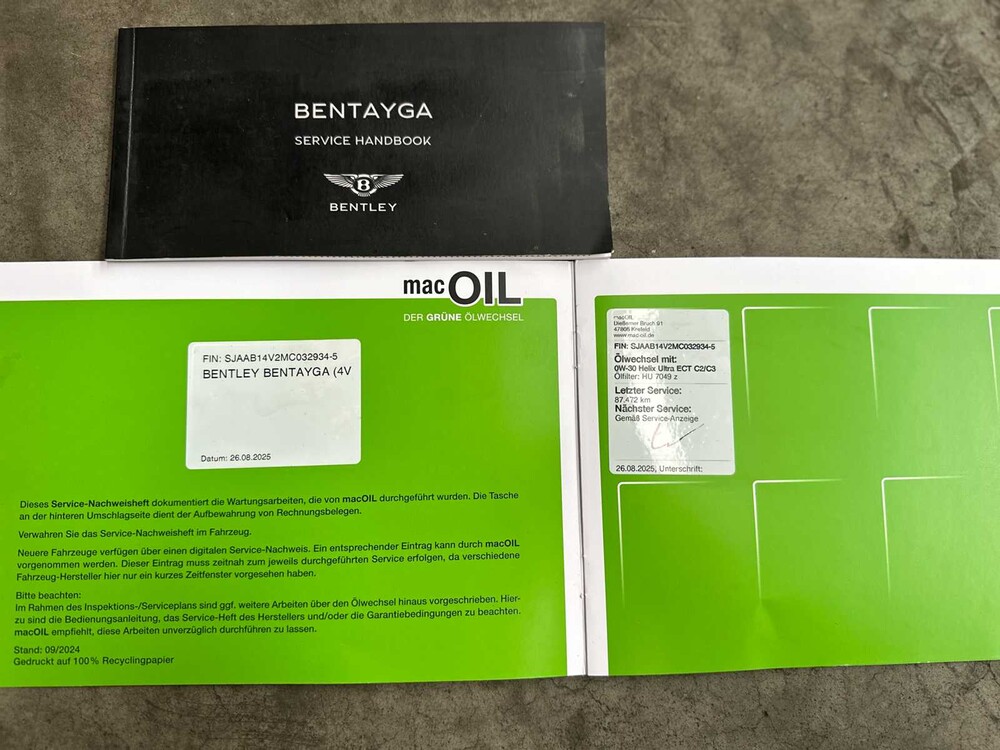 Bentley Bentayga 4,0 V8 Erstausgabe 550 PS 2021