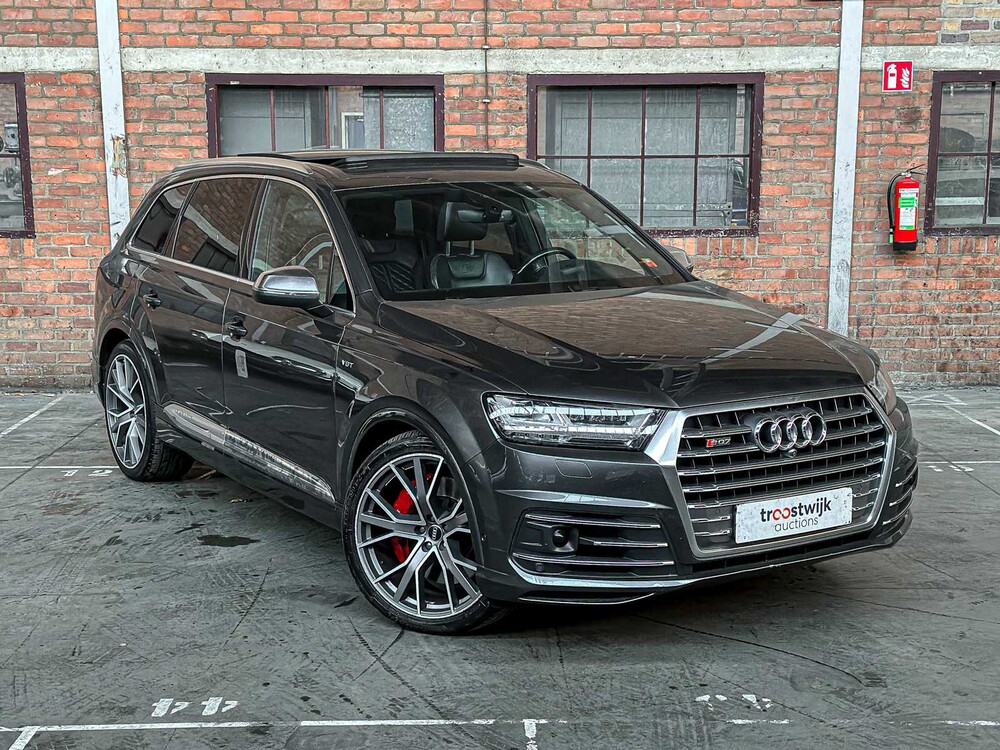 Audi SQ7 4.0 TDI V8 Quattro Pro Line + 7p 435pk 2017 S-Line, KZ-576-L