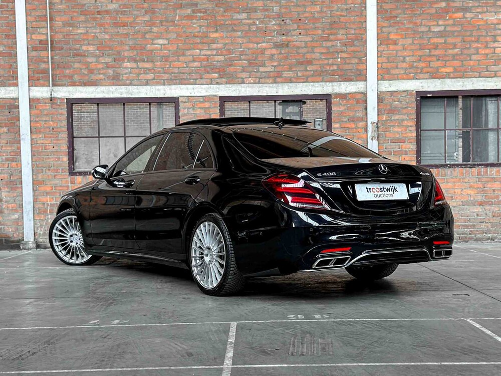 Mercedes-Benz S400d Lang AMG 3.0 V6 4Matic Premium Plus 340pk 2017 S-Klasse, K-874-NN