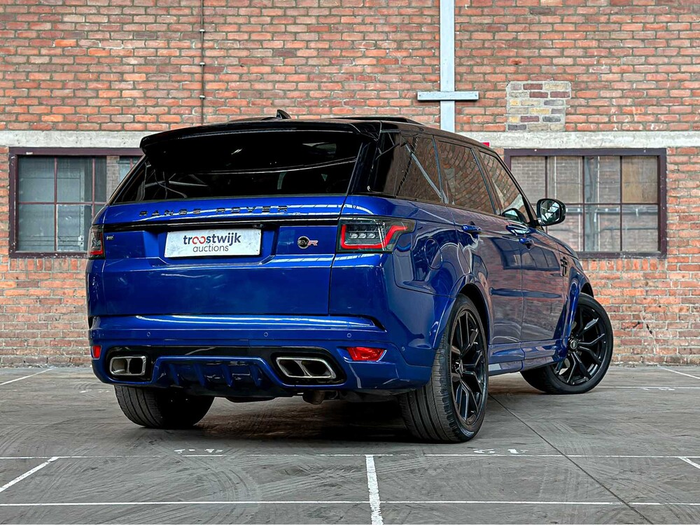 Land Rover Range Rover Sport SVR 5.0 V8 Supercharged FACELIFT 575pk 2018, L-593-LD