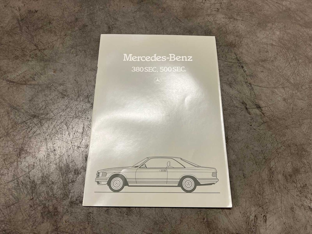 Mercedes-Benz 380 SEC W126 204PS 1986 S-Klasse, GS-JB-39