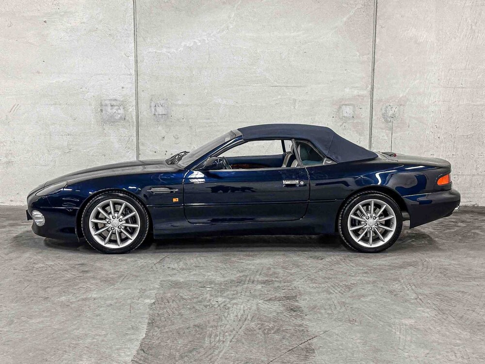 Aston Martin DB7 Volante 5.9 V12 Vantage 416PS 2002 (Original-NL) Cabrio, 88-JL-PX Youngtimer