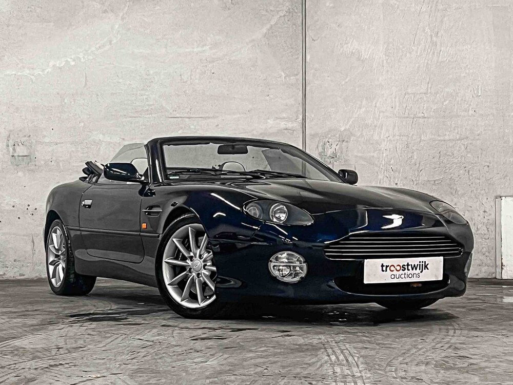 Aston Martin DB7 Volante 5.9 V12 Vantage 416PS 2002 (Original-NL) Cabrio, 88-JL-PX Youngtimer