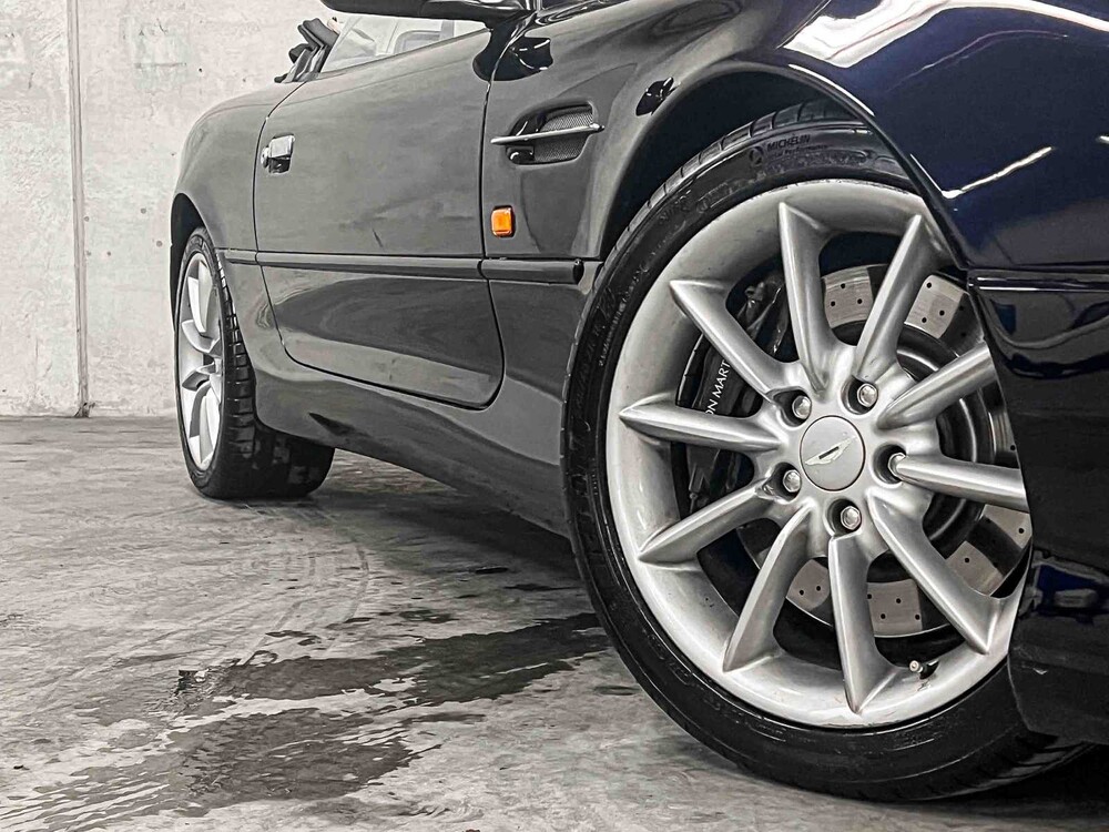 Aston Martin DB7 Volante 5.9 V12 Vantage 416PS 2002 (Original-NL) Cabrio, 88-JL-PX Youngtimer
