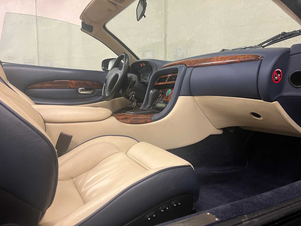 Aston Martin DB7 Volante 5.9 V12 Vantage 416PS 2002 (Original-NL) Cabrio, 88-JL-PX Youngtimer