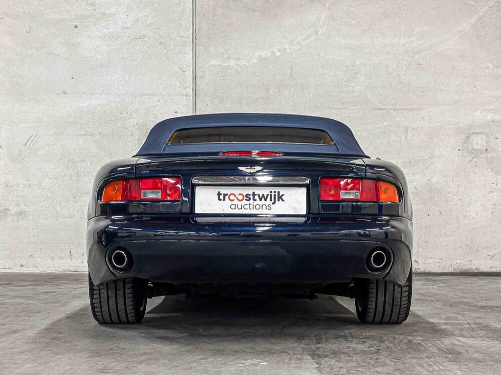 Aston Martin DB7 Volante 5.9 V12 Vantage 416PS 2002 (Original-NL) Cabrio, 88-JL-PX Youngtimer