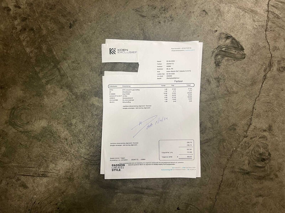 Aston Martin DB7 Volante 5.9 V12 Vantage 416PS 2002 (Original-NL) Cabrio, 88-JL-PX Youngtimer