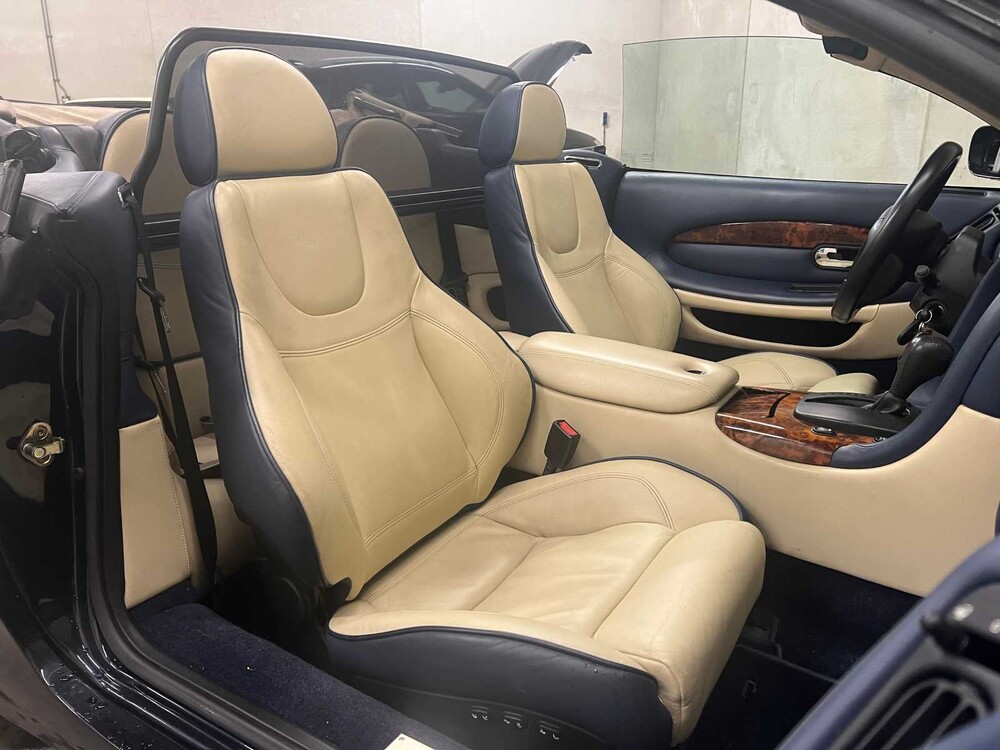 Aston Martin DB7 Volante 5.9 V12 Vantage 416PS 2002 (Original-NL) Cabrio, 88-JL-PX Youngtimer