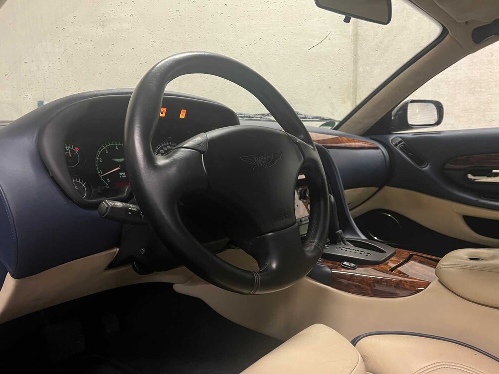 Aston Martin DB7 Volante 5.9 V12 Vantage 416PS 2002 (Original-NL) Cabrio, 88-JL-PX Youngtimer