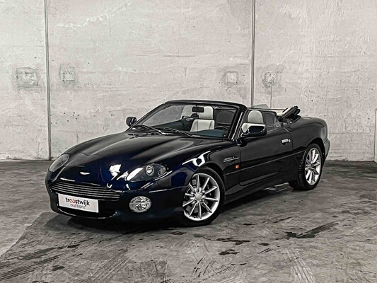 Aston Martin DB7 Volante 5.9 V12 Vantage 416pk 2002 (Origineel-NL) Cabriolet, 88-JL-PX Youngtimer