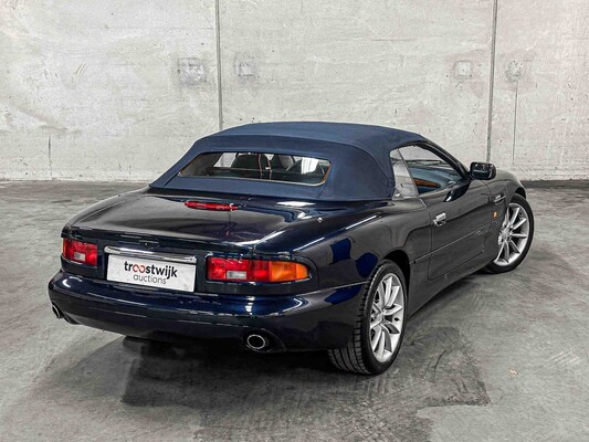 Aston Martin DB7 Volante 5.9 V12 Vantage 416pk 2002 (Origineel-NL) Cabriolet, 88-JL-PX Youngtimer