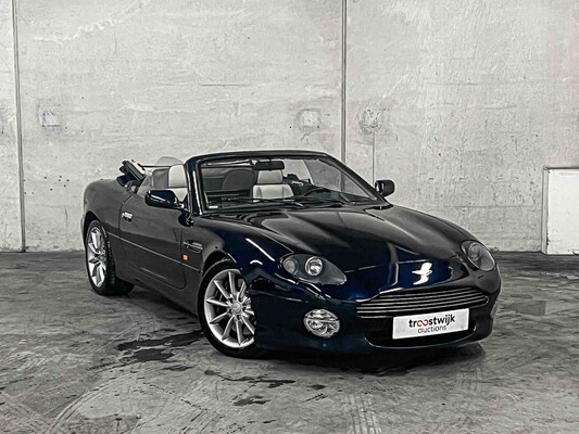 Aston Martin DB7 Volante 5.9 V12 Vantage 416pk 2002 (Origineel-NL) Cabriolet, 88-JL-PX Youngtimer