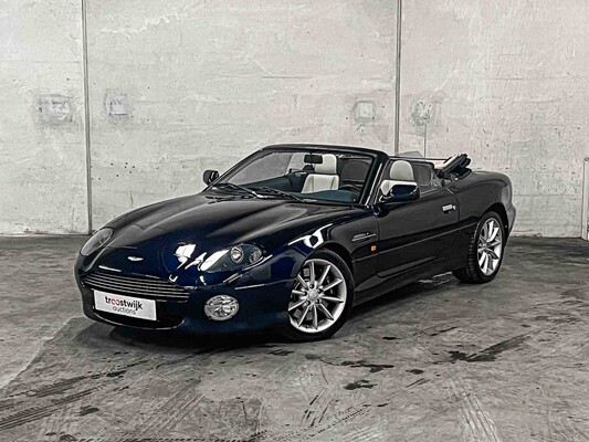 Aston Martin DB7 Volante 5.9 V12 Vantage 416pk 2002 (Origineel-NL) Cabriolet, 88-JL-PX Youngtimer