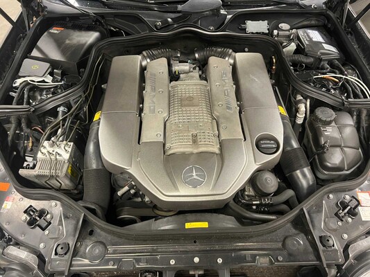 Mercedes-Benz E55 AMG 5.5 V8 Kompressor 476pk 2003 E-klasse, SF-683-B Youngtimer